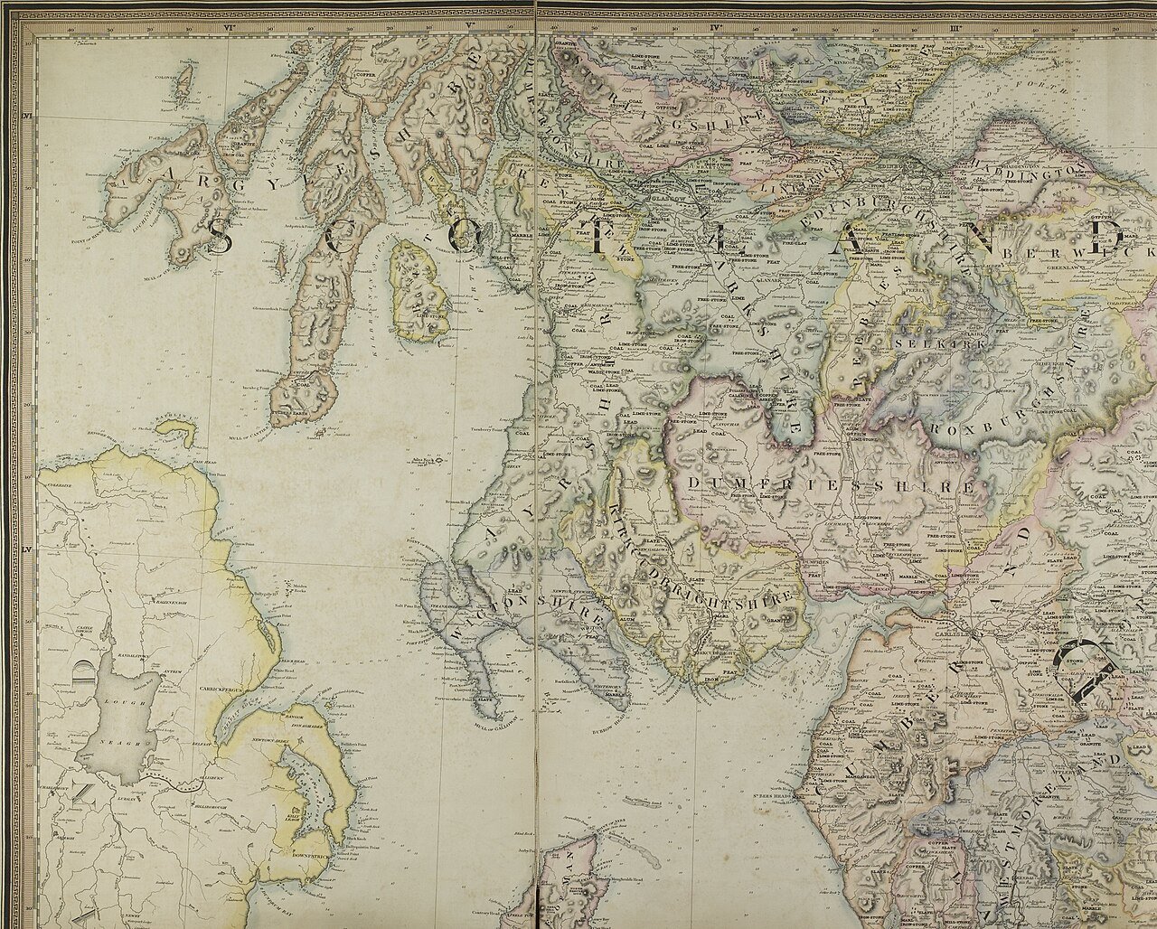 Map of Inland Navigation I