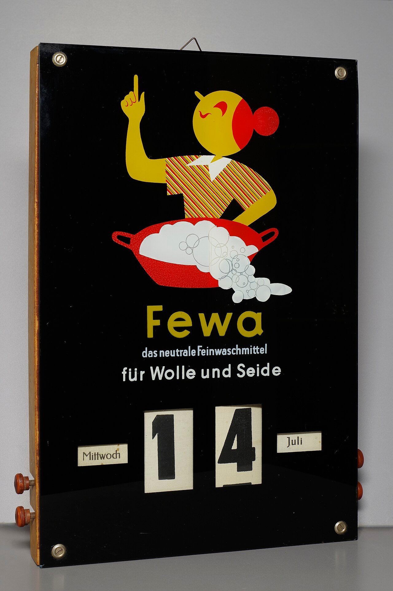 Einstellbarer Wandkalender mit Werbung für Fewa BW 2026-07-14 16-54-04