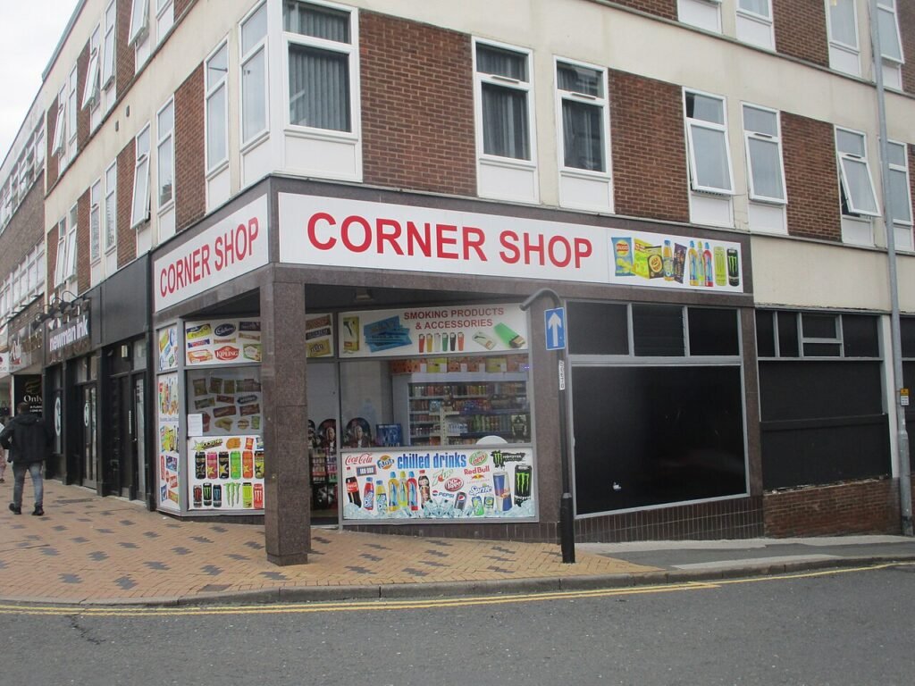 Corner Shop, Westgate, Wakefield, West Yorkshire (5th August 2023)